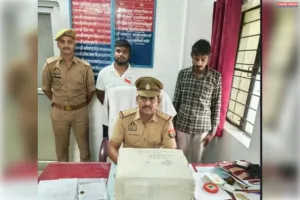 थाना अध्यक्ष विश्वाहन राय के नेतृत्व में अवैध शराब के कारोबार पर पुलिस-आबकारी विभाग का छापा, दो गिरफ्तार