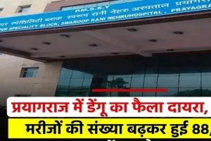 प्रयागराज में डेंगू का फैला दायरा, अब तक मरीजों की संख्या बढ़कर हुई 88