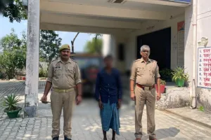 पत्नी की गैर इरादतन हत्या के मामले में वांछित अभियुक्त गिरफ्तार, भेजा न्यायालय