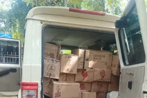 बिहार-झारखंड सीमा पर अवैध शराब के खिलाफ कार्रवाई, 97.5 लीटर विदेशी शराब व 96 लीटर बीयर जब्त