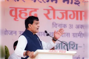 मऊ में 48 करोड़ की विकास योजनाओं की सौगात, मंत्री ए.के. शर्मा ने किया लोकार्पण-शिलान्यास