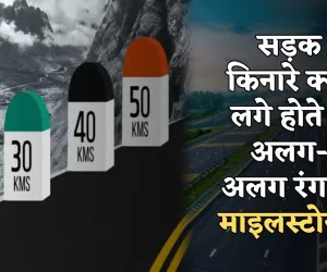 Highway Milestone: सड़क किनारे क्यों लगे होते हैं अलग-अलग रंग के माइलस्टोन? जानें क्या है इनका मतलब