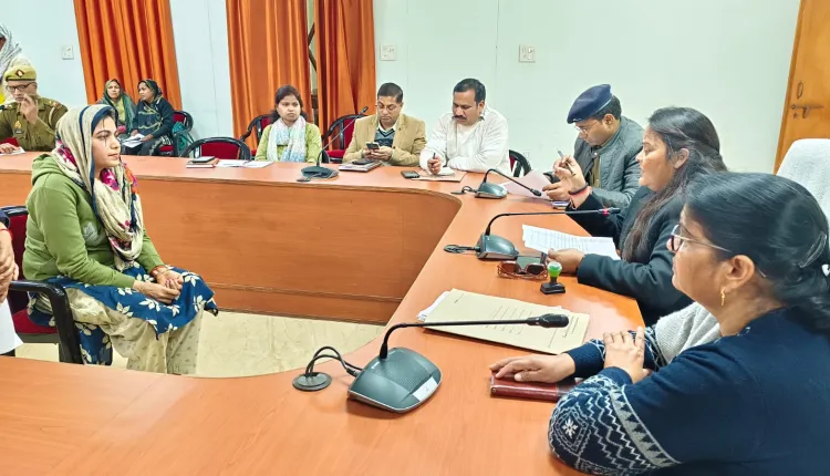 महिला सुरक्षा और सम्मान सरकार की प्राथमिकता, लापरवाही पर होगी सख्त कार्रवाई -गीता विश्वकर्मा