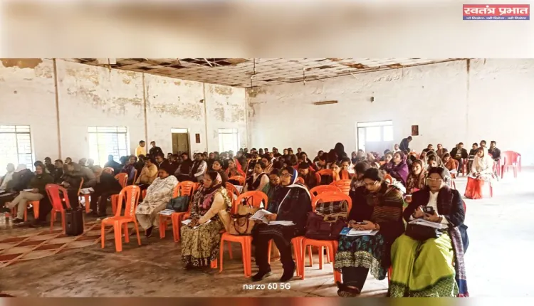 विकास खंड के सभी प्रधानाध्यापकों के लिए एक दिवसीय प्रशिक्षण कार्यक्रम आयोजित