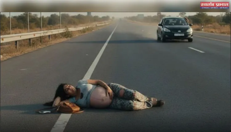 पति ने चलती कार से गर्भवती पत्नी को हाईवे पर फेंका, यूपी पुलिस ने किया गिरफ्तार