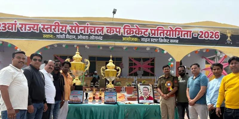 सोनांचल कप रोमांचक मुकाबले में आगरा ने बलिया को 3 रनों से दी शिकस्त