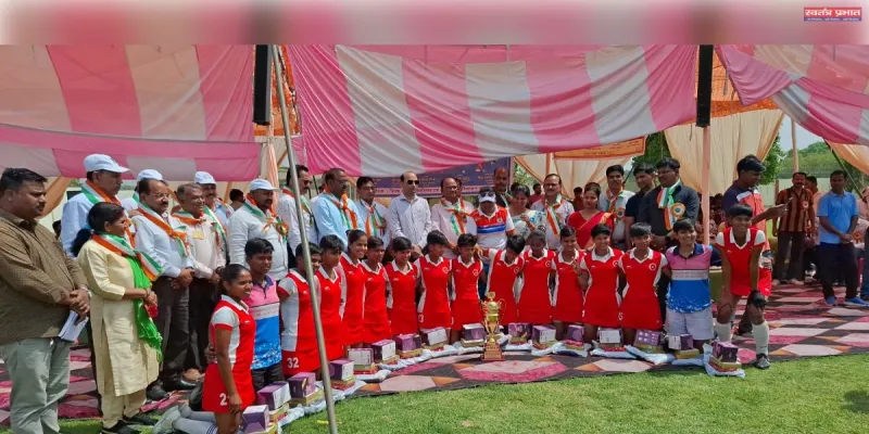 खेल छात्रावास अयोध्या को हराकर स्पोर्ट्स कालेज गोरखपुर बना राज्य आमंत्रण हॉकी प्रतियोगिता का विजेता