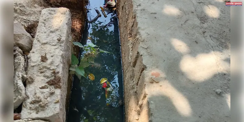 झूंसी में जलनिकासी संकट: नैका सहित कई इलाकों में नालियों का अभाव बना बड़ी समस्या।