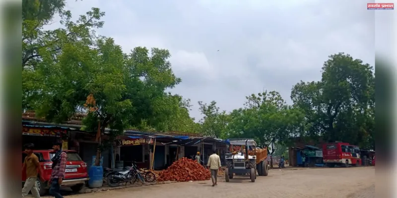 पडा़व की सरकारी जमीन पर किया गया है अवैध कब्जा।