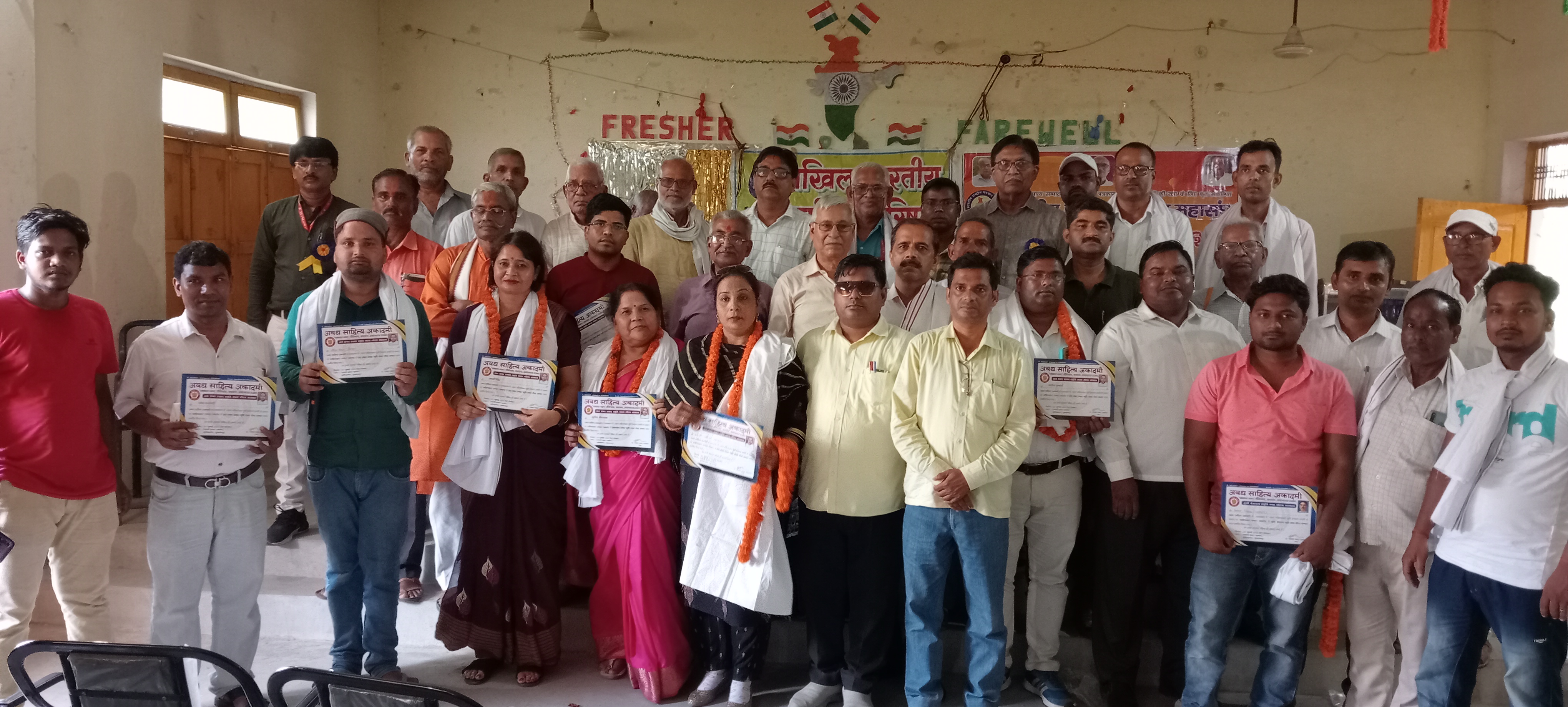 अखिल भारतीय साहित्य परिषद एवं भारतीय राष्ट्रीय पत्रकार महासंघ के संयुक्त में मनाई गई प्रेमचंद जयंती