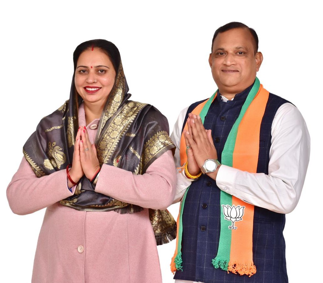 बिजली का काम करते करते अचानक ही कांग्रेस ने दे दी टिकट अपनी पत्नी को उतारा प्रत्याशी के रूप में मैदान में