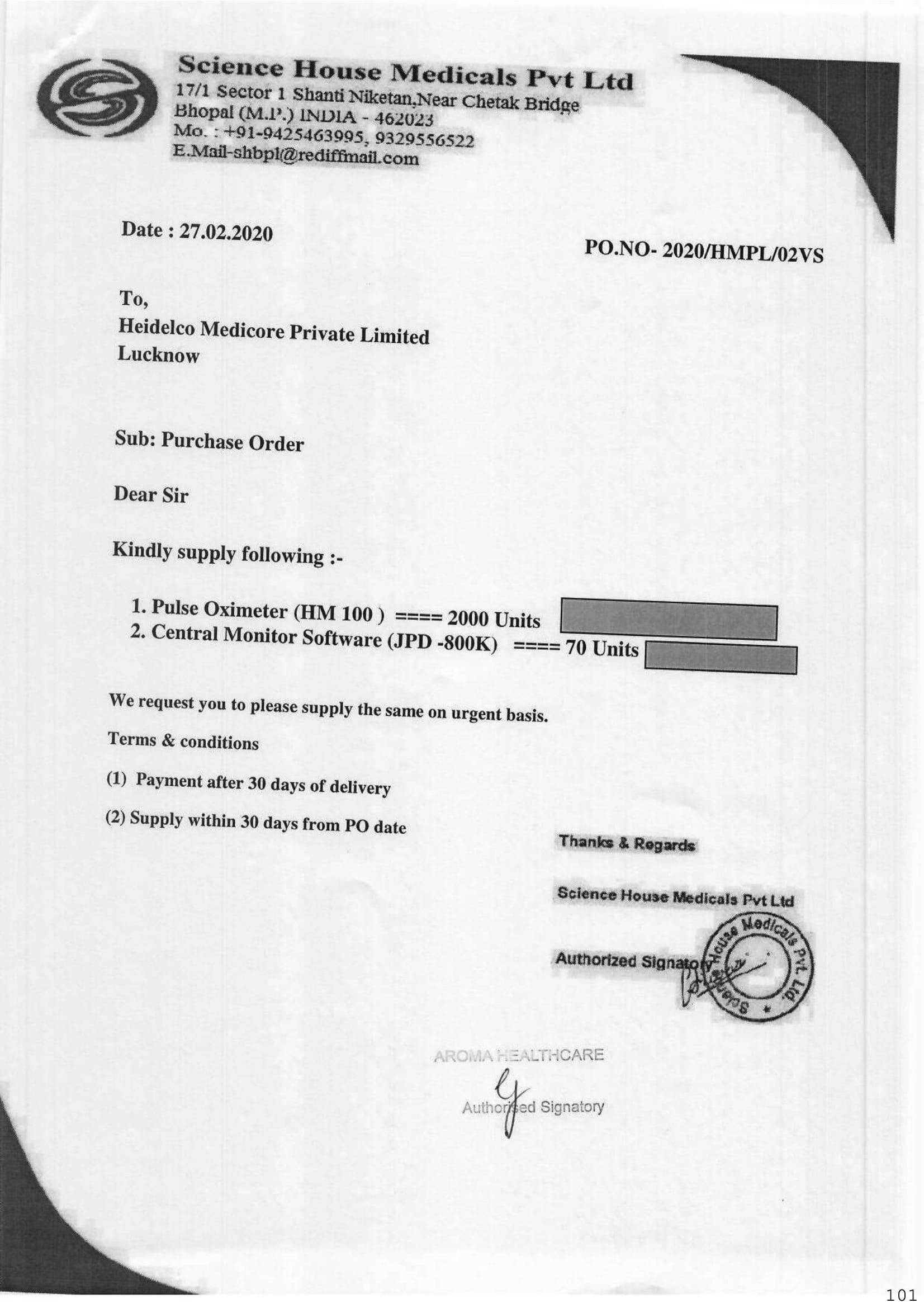 अपने महाफर्जीवाड़े से उत्तर प्रदेश की मासूम जनता की जान दांव पर लगाती संगीता कुरियाल मालकिन AROMA HEALTHCARE, LUCKNOW की कलंक कथा