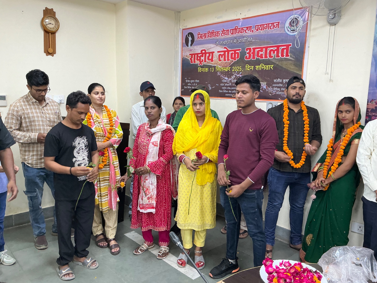 राष्ट्रीय लोक अदालत में कुल 222148 वादो का रिकार्ड निस्तारण।