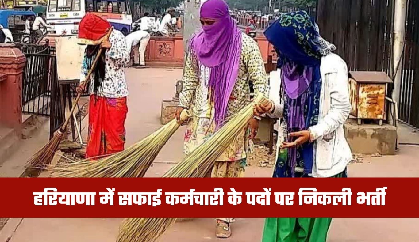 haryana safai krmchari bharti