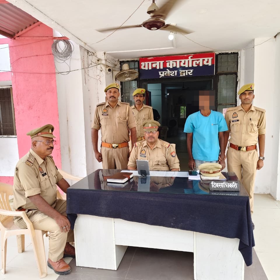 बस्ती: गैर इरादतन हत्या के आरोपी को 24 घंटे के भीतर पुलिस ने किया गिरफ्तार